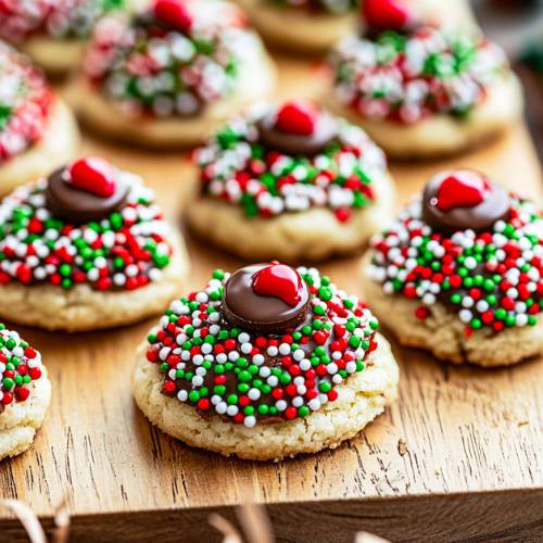 Christmas Kiss Cookies