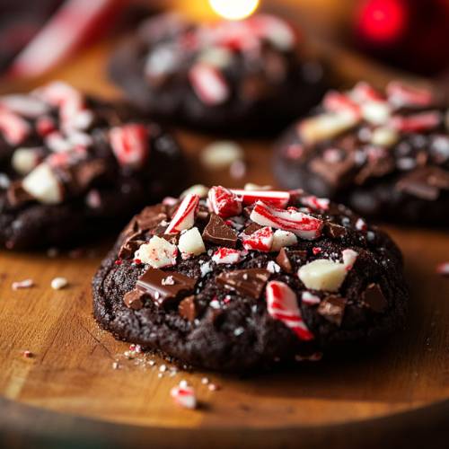 Peppermint Bark Cookies Recipe