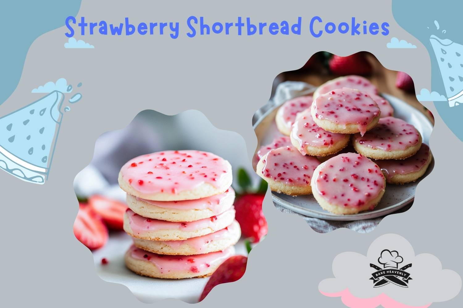 Straberry Shortbred Strawberry Shortbread Cookies: A Perfect Summer Treat! - Bake Heavenly