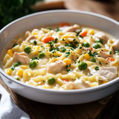 Chicken Pot Pie Pasta: Creamy Comfort in One Pot!
