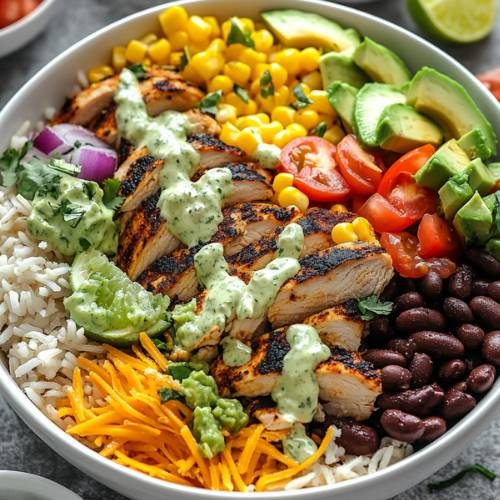 Chicken Taco Bowls – Easy, Tasty, and Super Filling!