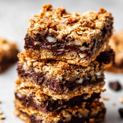 Coconut Chocolate Oat Bars – A Chewy, Chocolatey Treat!