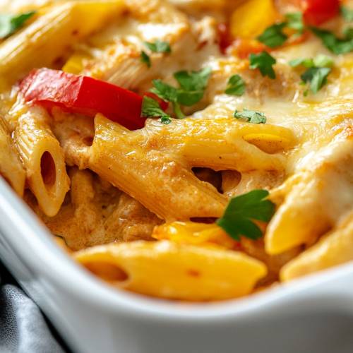 Creamy Chicken Fajita Pasta