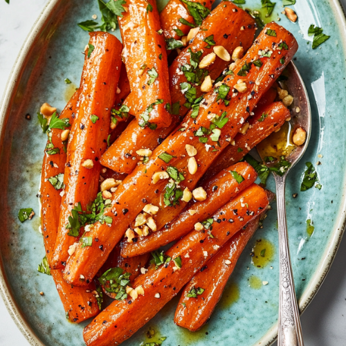 Harissa Honey Carrots: A Sweet and Spicy Delight!