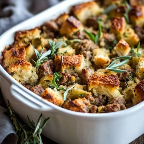 Herb and Sausage Stuffing