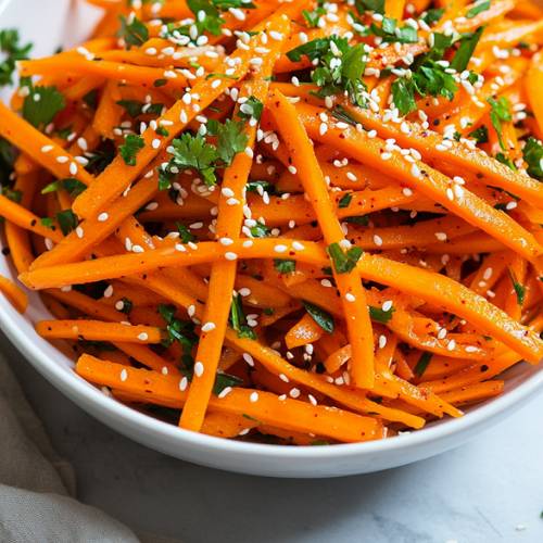 Korean Carrot Salad Recipe (Easy & Flavorful!)