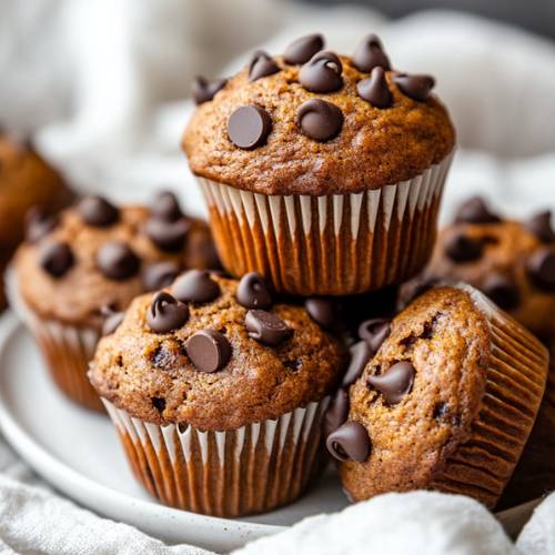 Pumpkin Chocolate Chip Muffins Recipe