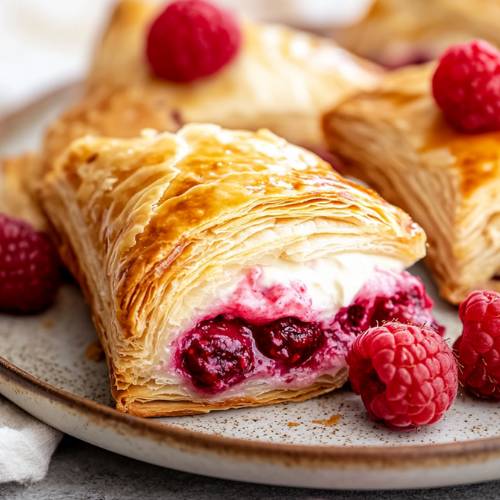 Raspberry Cream Cheese Pastries
