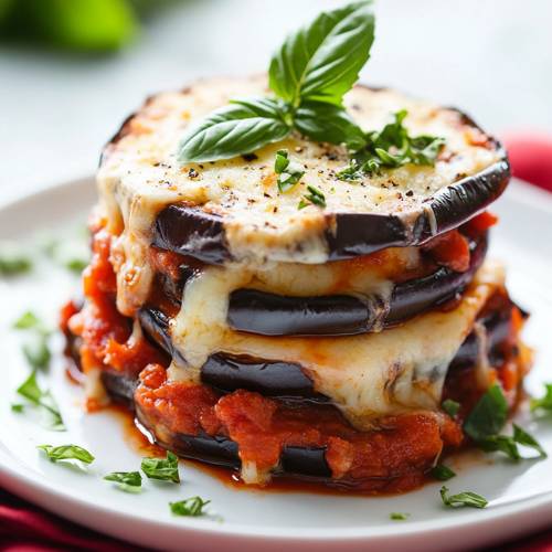 Roasted Eggplant with Tomatoes