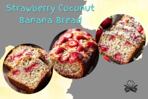 strawberry coconut banana bread