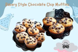 bakery style chocolate chip muffins
