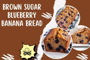 brown sugar blueberry banana bread