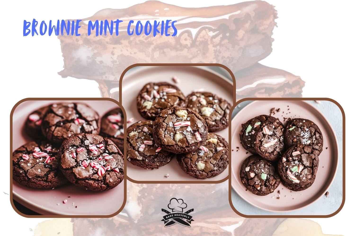 brownie mint cookies