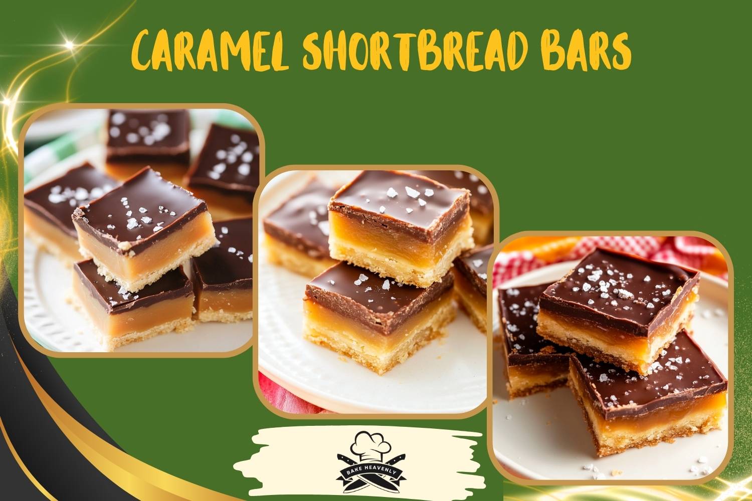 caramel shortbread bars