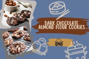 dark chocolate almond flour cookies