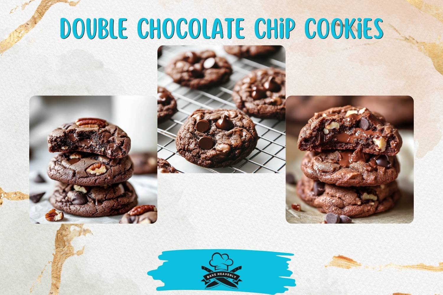double chocolate chip cookies