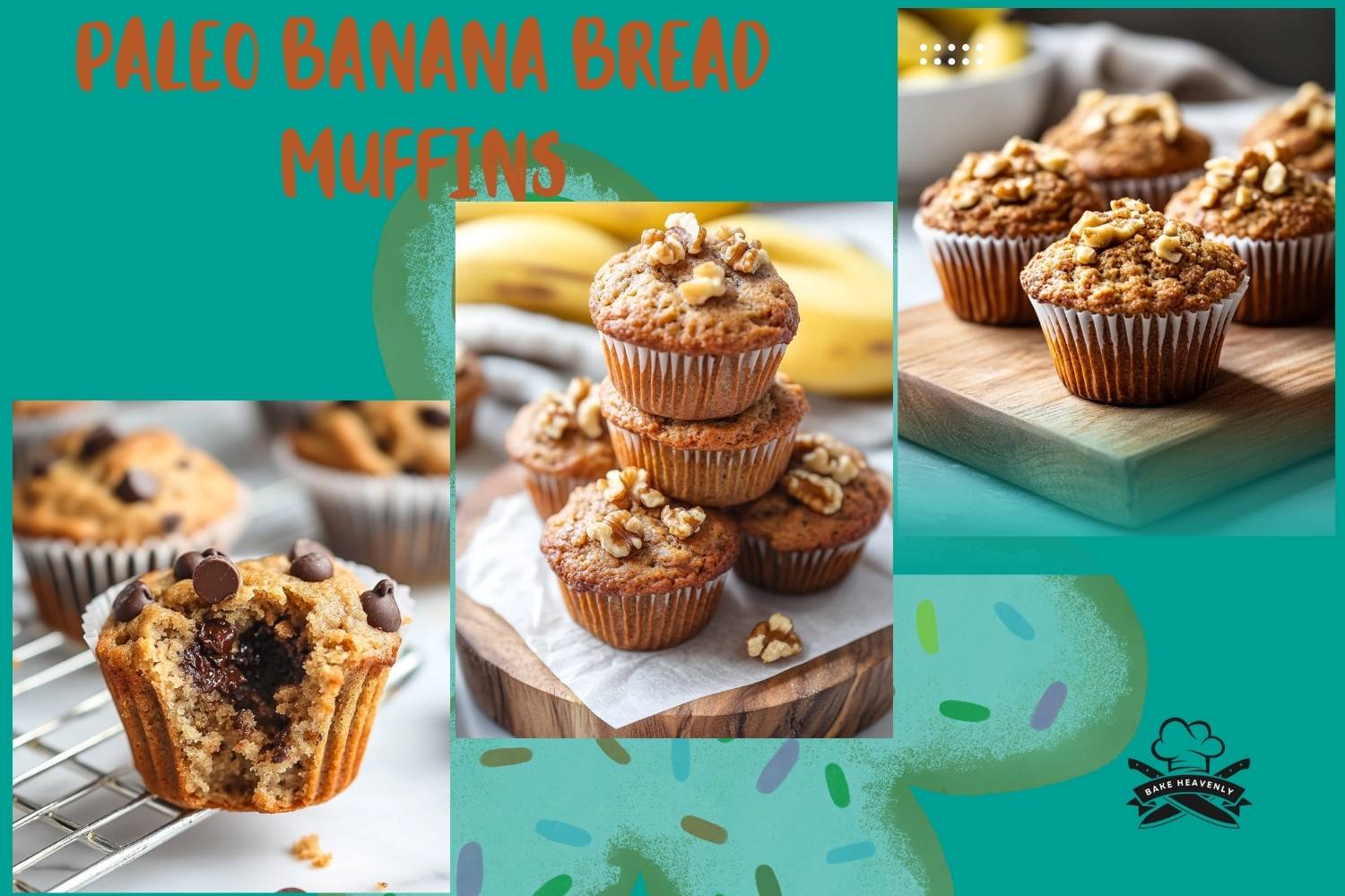 paleo banana bread muffins