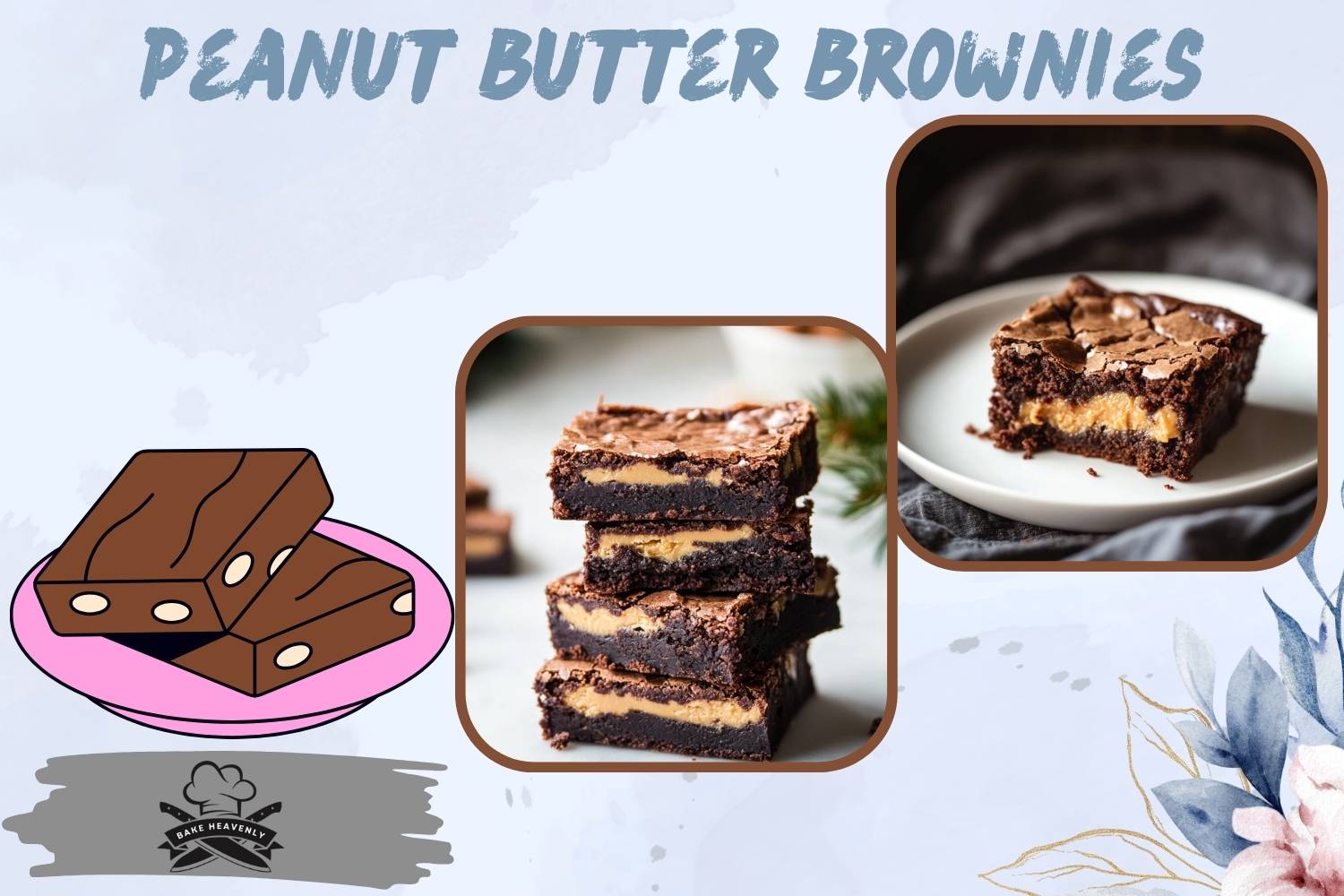 peanut butter brownies