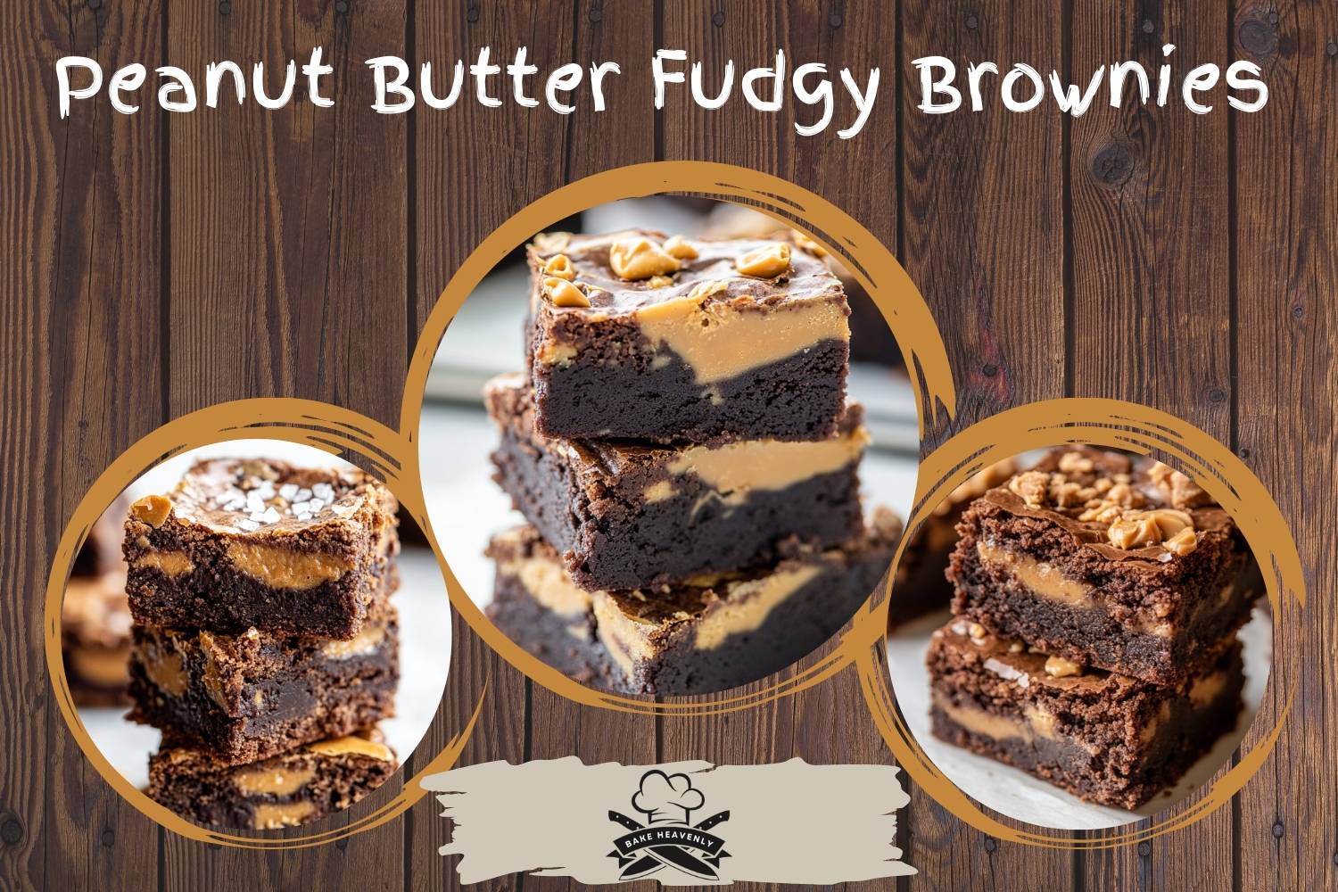 peanut butter fudgy brownies