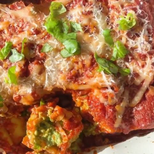 Pesto Pasta Tofu Cannelloni A Creamy, Cheesy Plant-Based Delight!