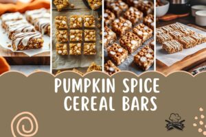 pumpkin spice cereal bars