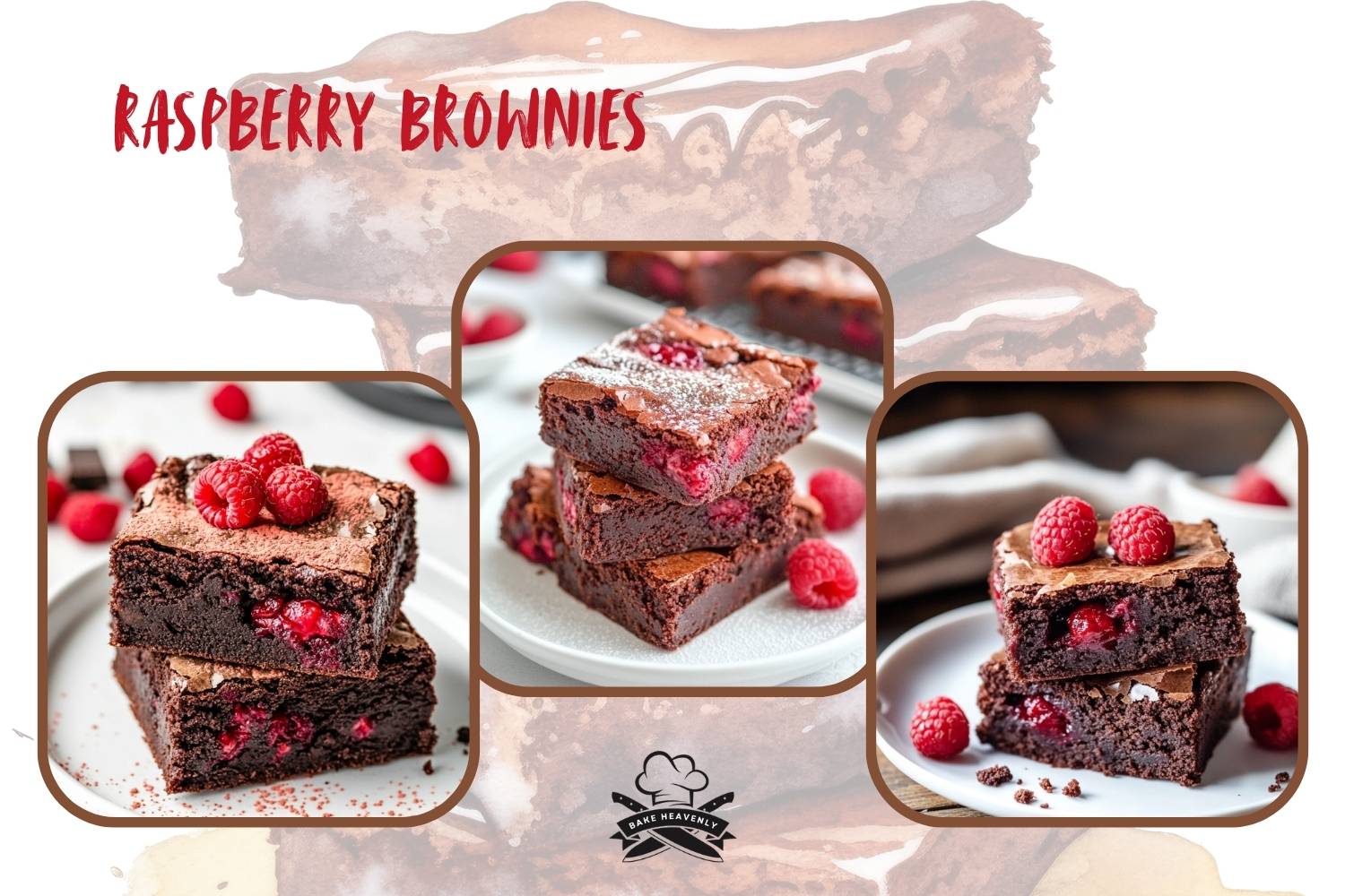raspberry brownies