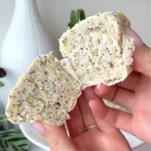Vegan Lemon Coconut Muffins (With Poppy Seeds & a Crunchy Twist!)