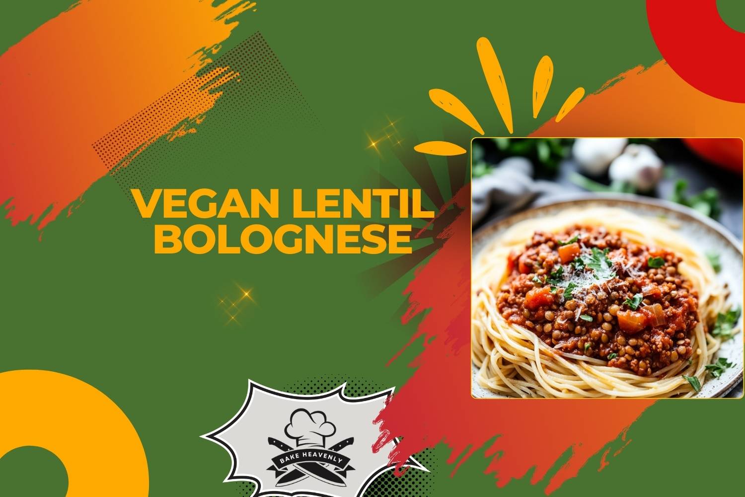 vegan lentil bolognese