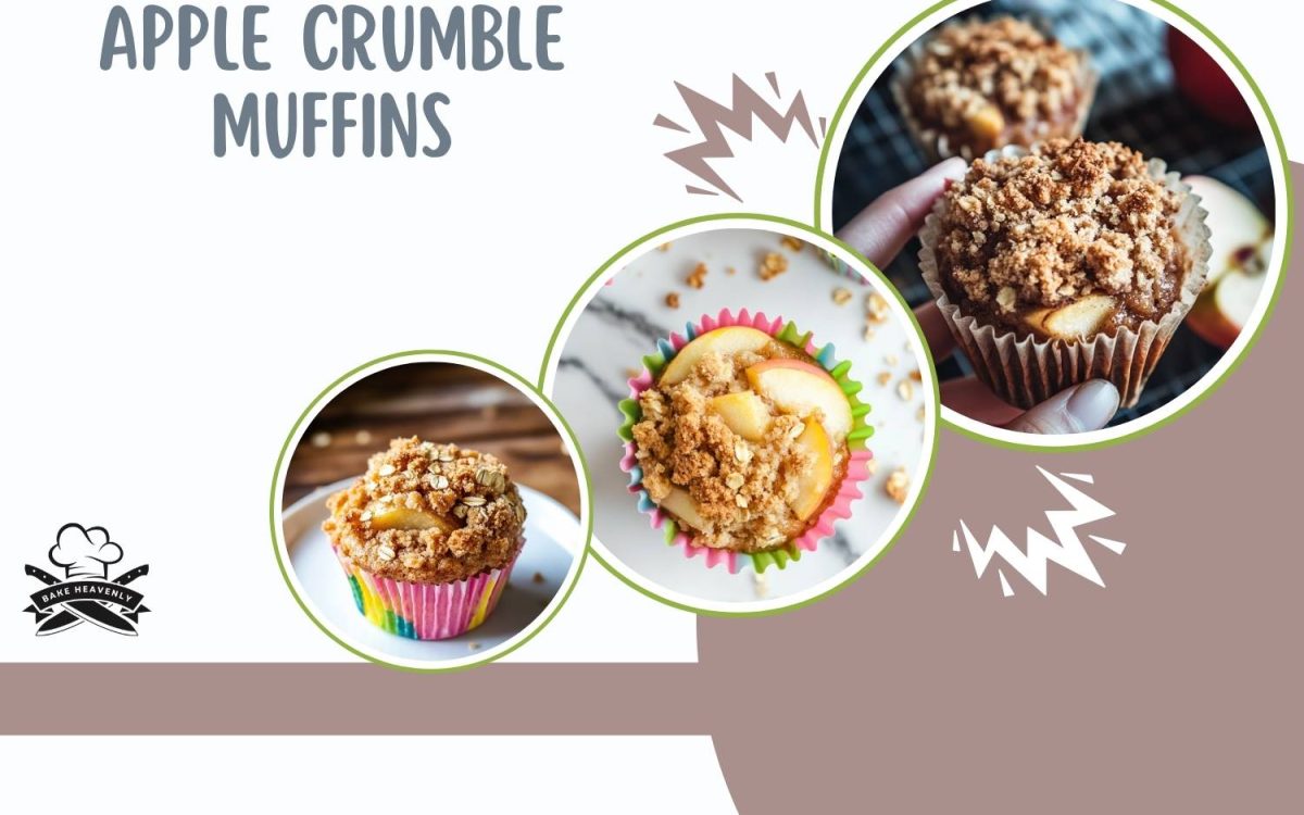apple crumble muffins