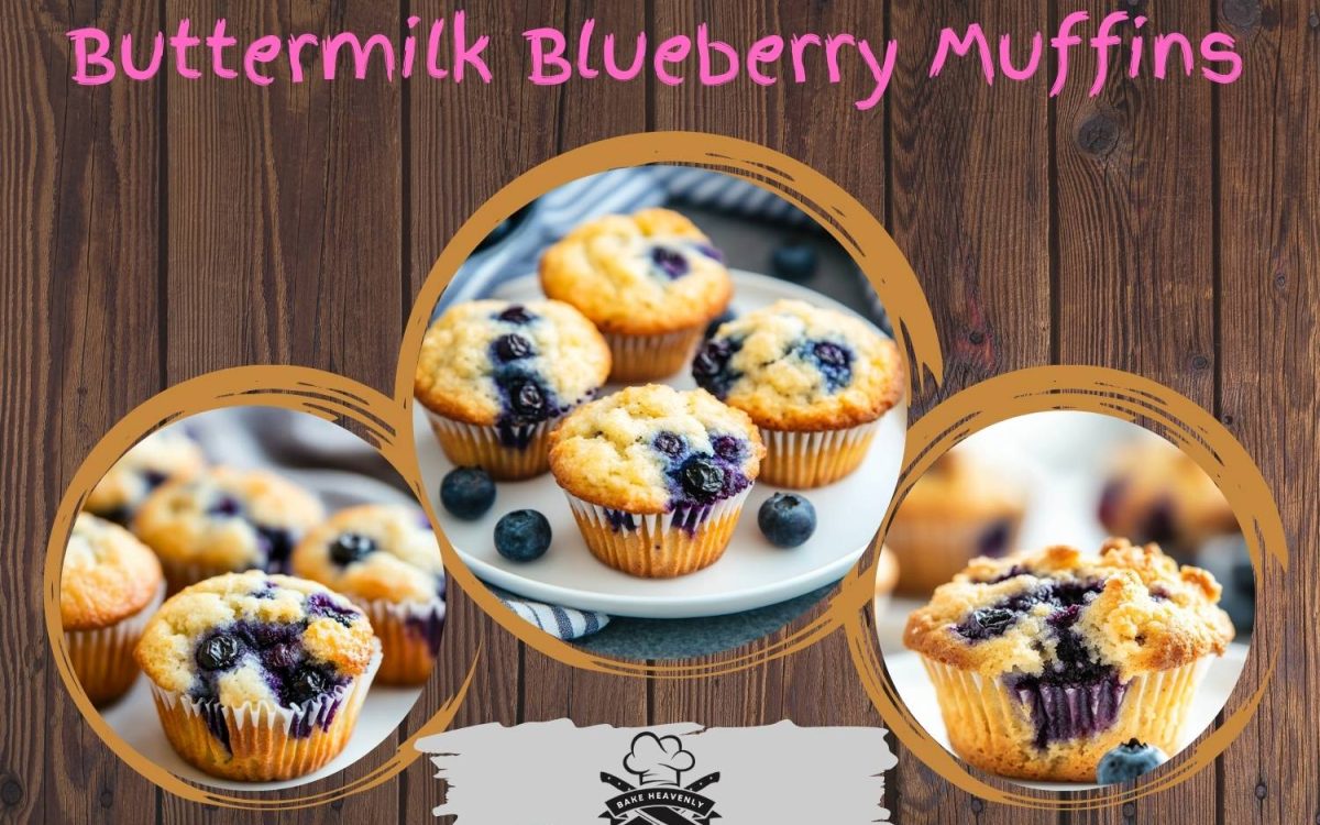 buttermilk blueberry muffins