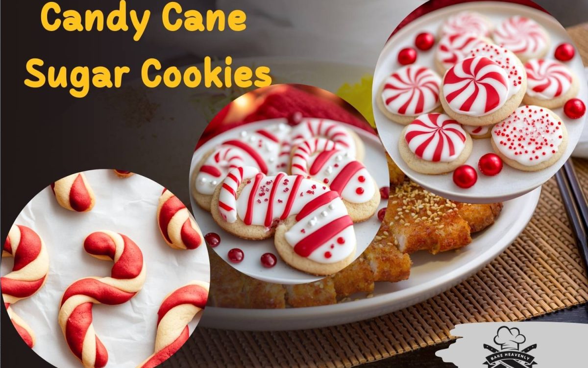 candy cane sugar cookies