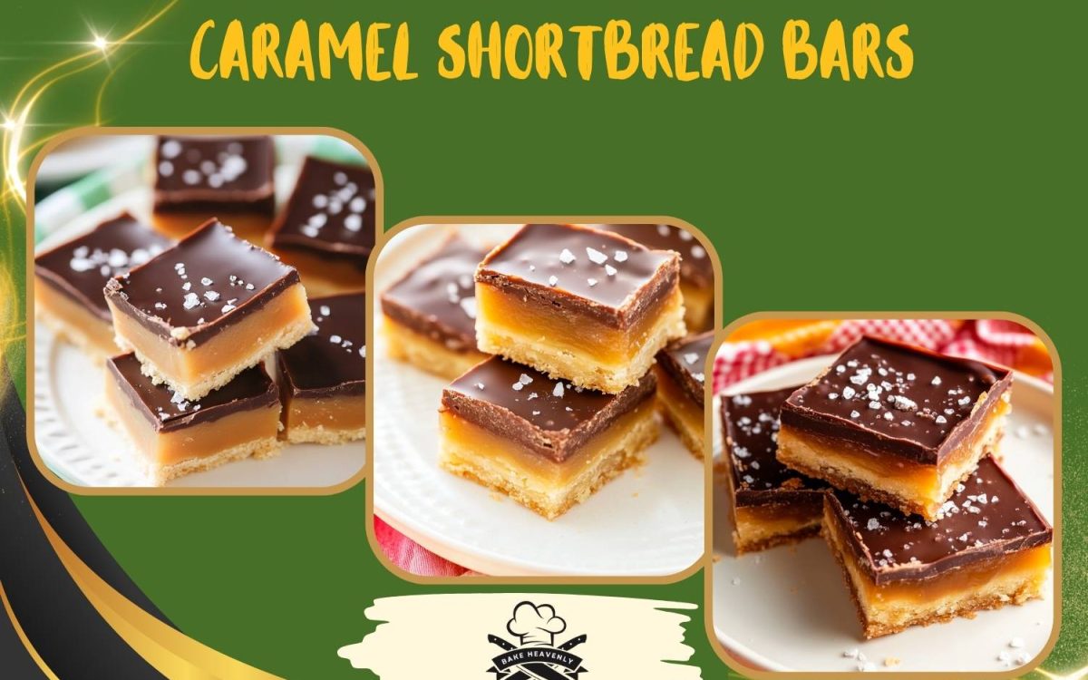 caramel shortbread bars