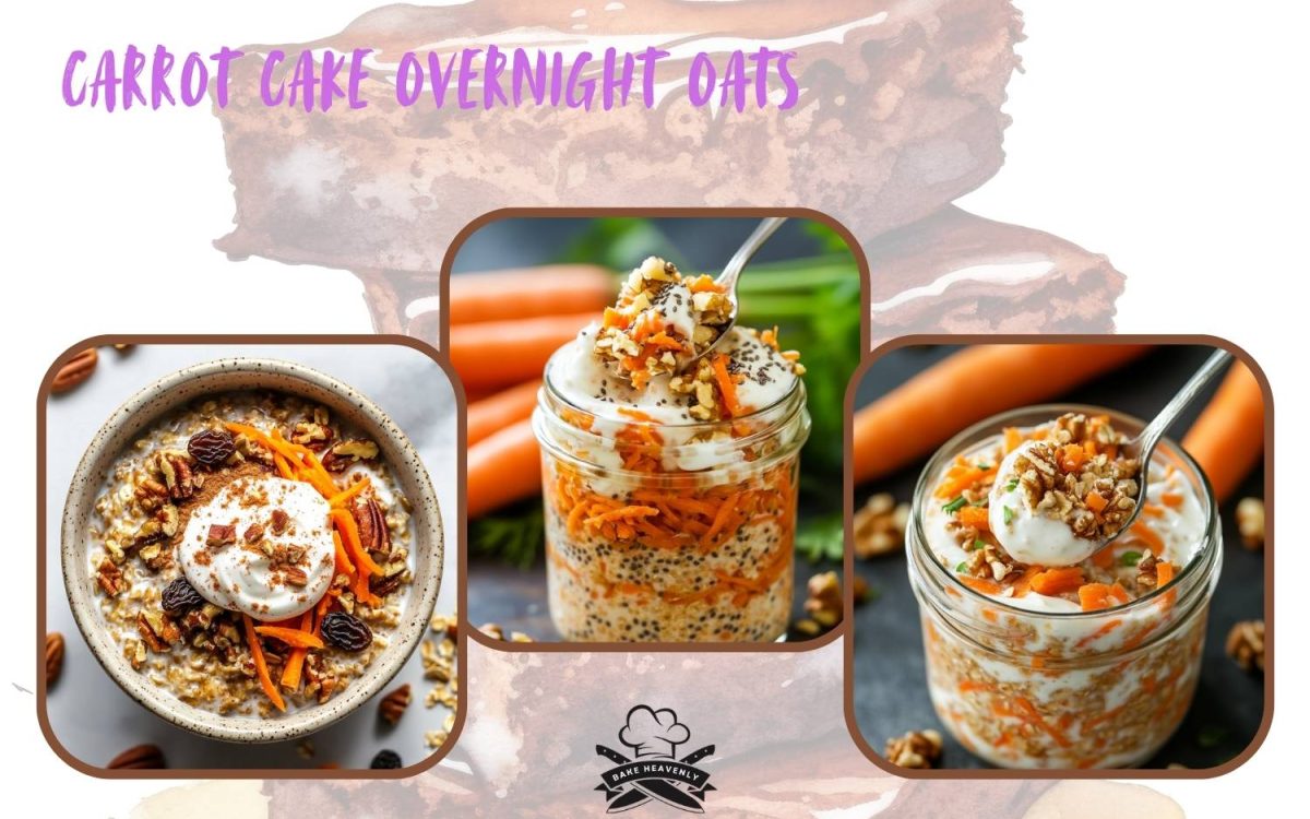 carrot cake overnight oats