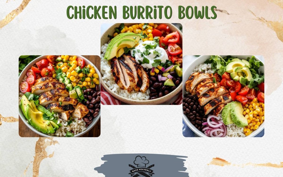 chicken burrito bowls