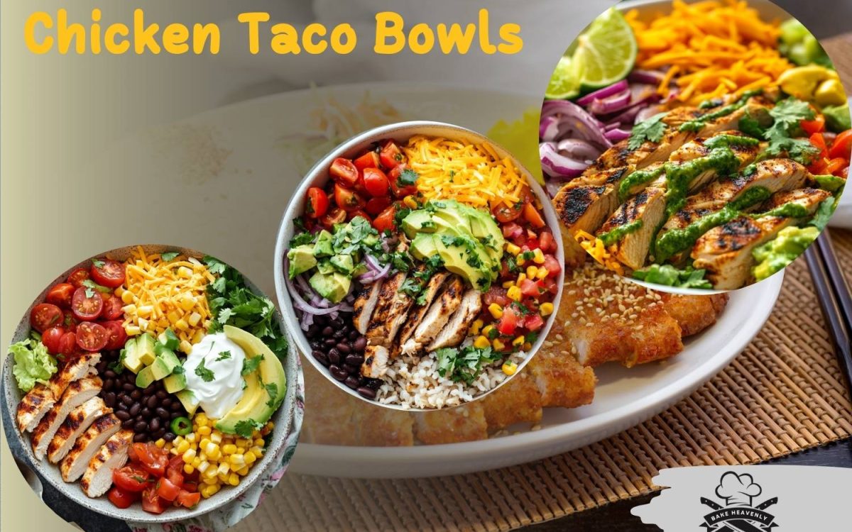 chicken taco bowls