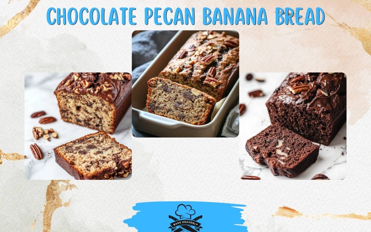 chocolate pecan banana bread