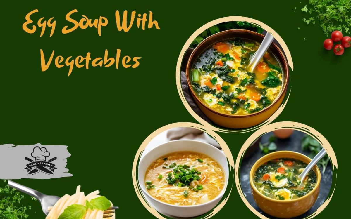 egg soup with vegetables
