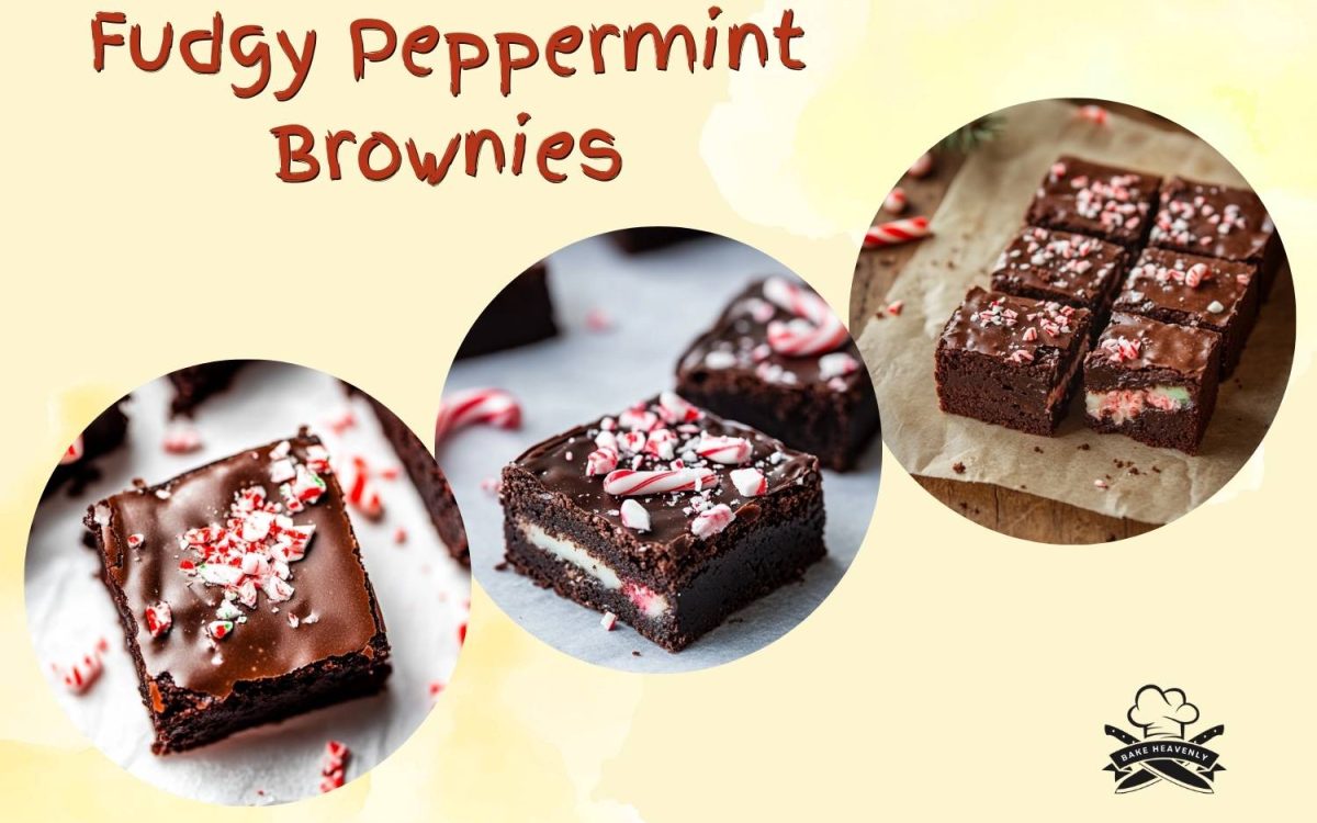 fudgy peppermint brownies