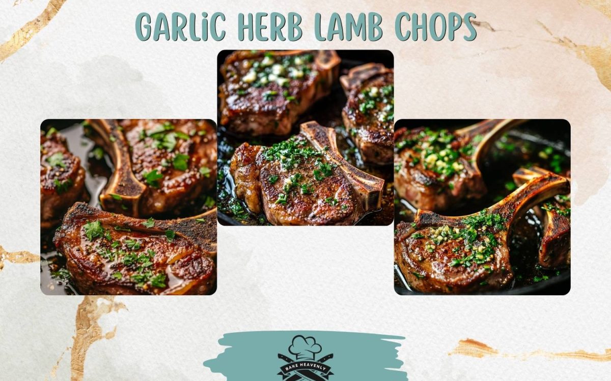 garlic herb lamb chops