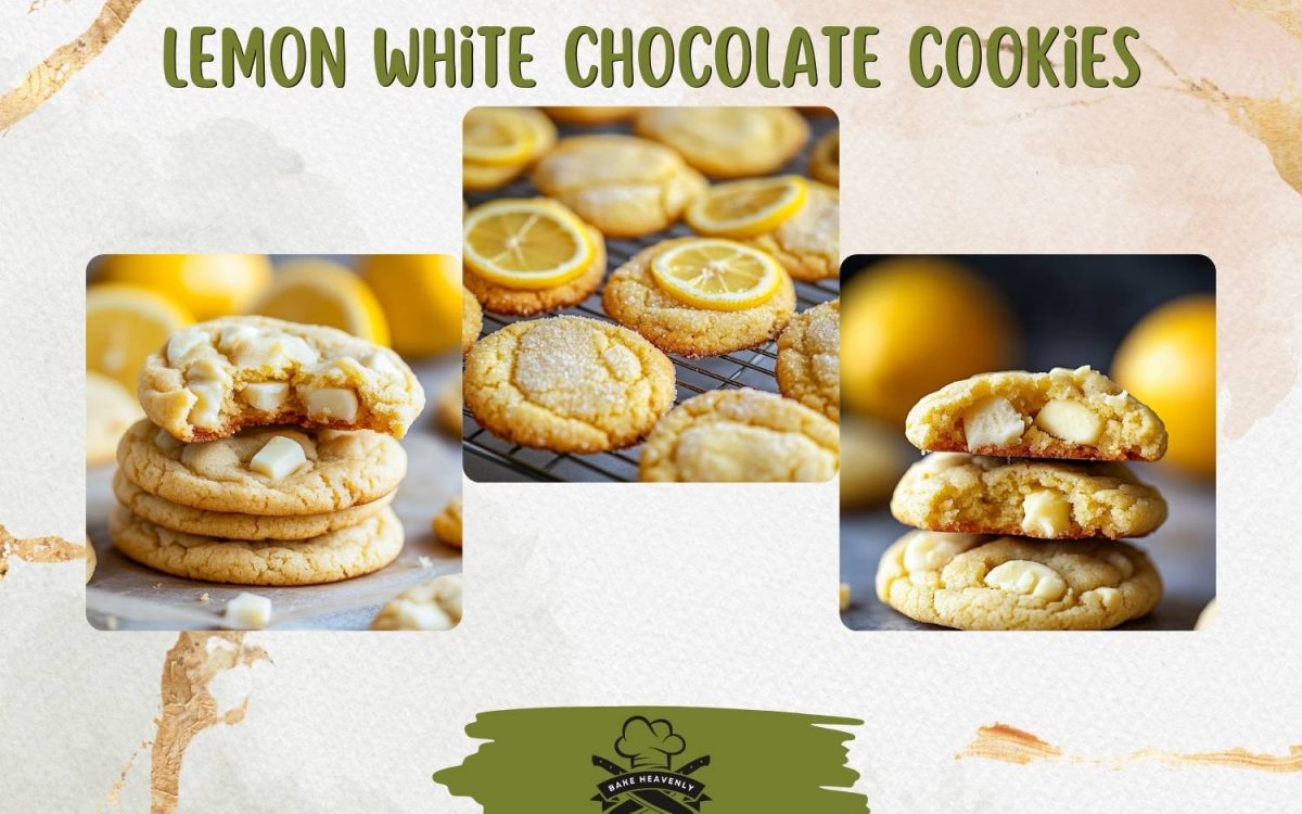 lemon white chocolate cookies