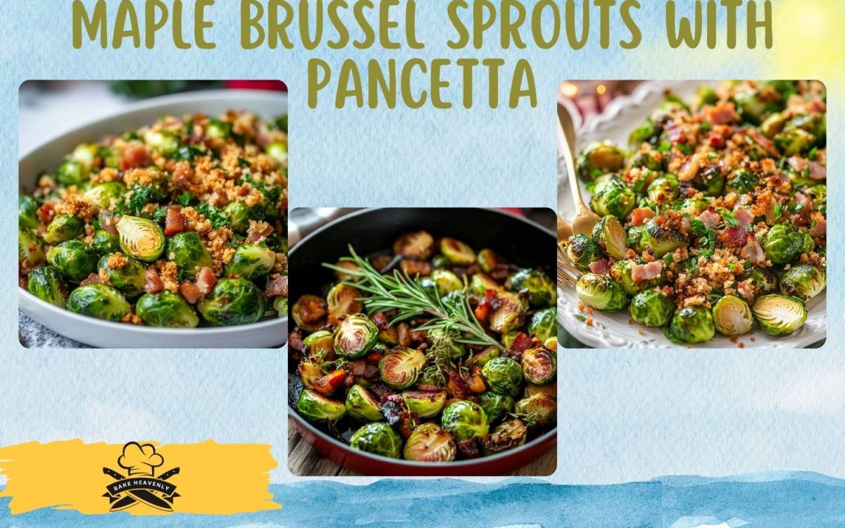 maple brussel sprouts with pancetta
