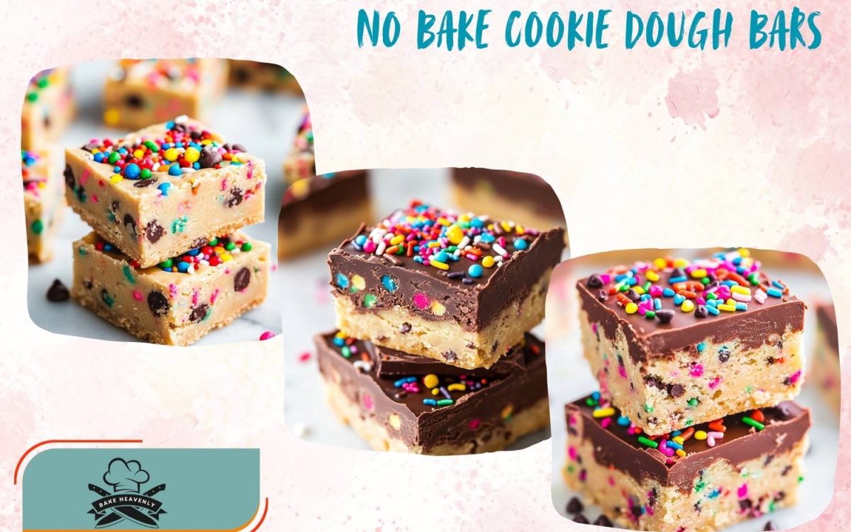 no bake cookie dough bars