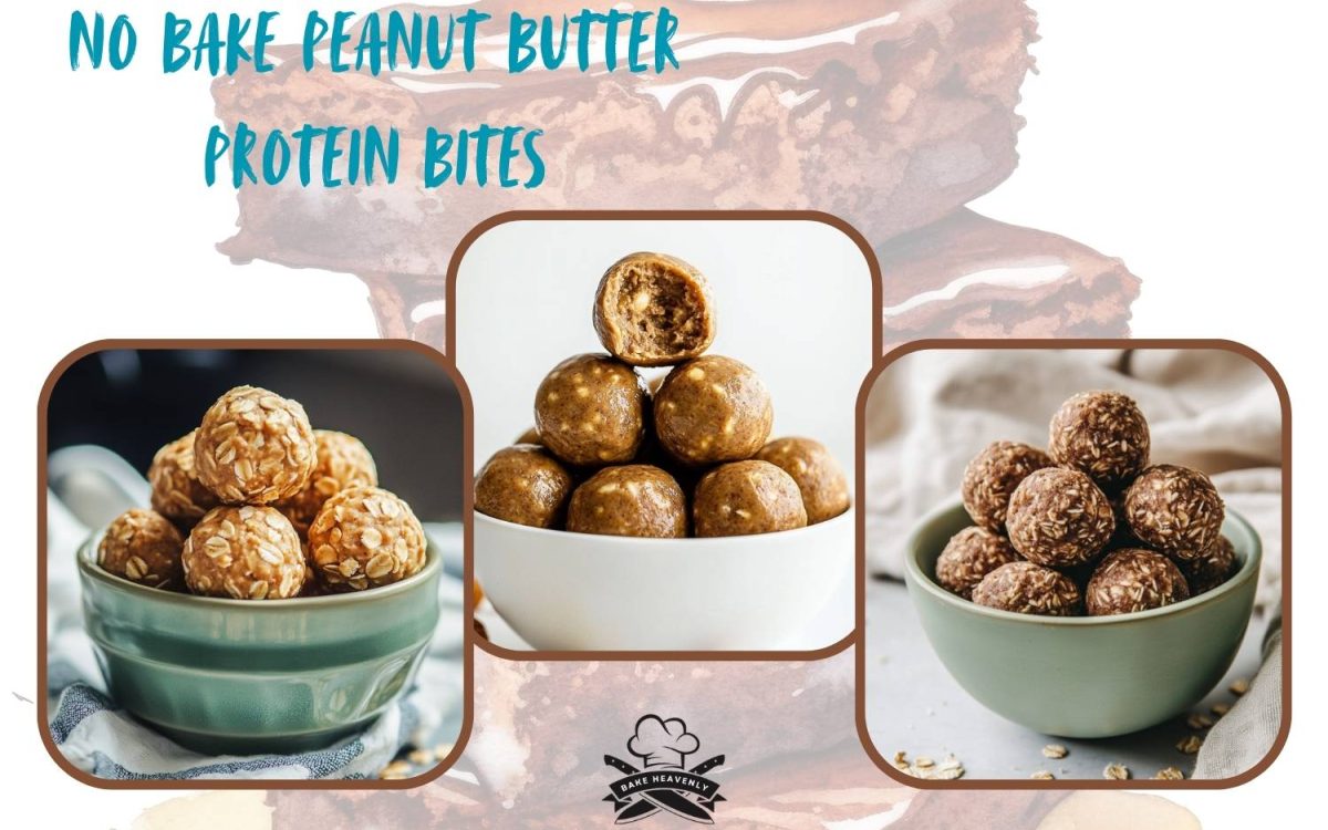 no bake peanut butter protein bites