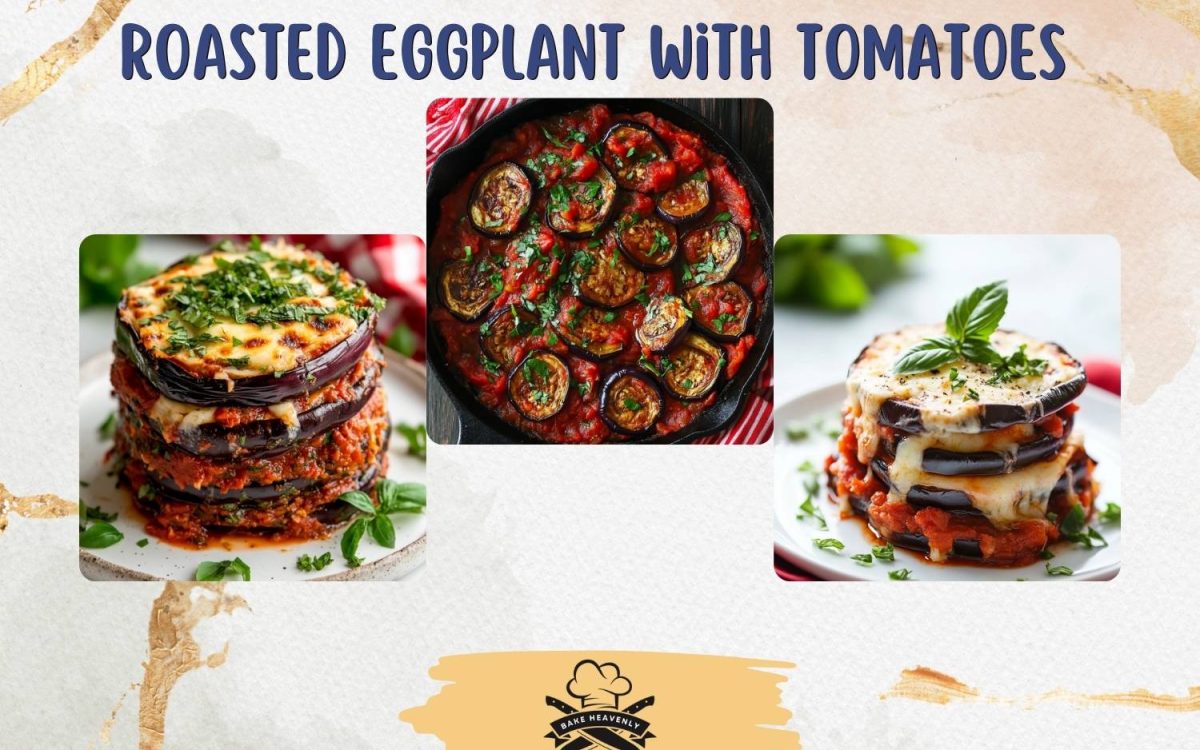 roasted eggplant with tomatoes