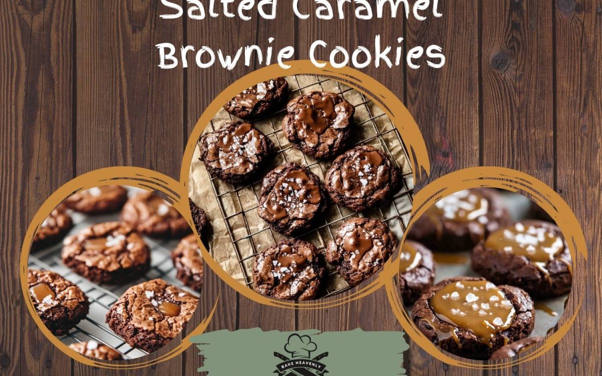 salted caramel brownie cookies