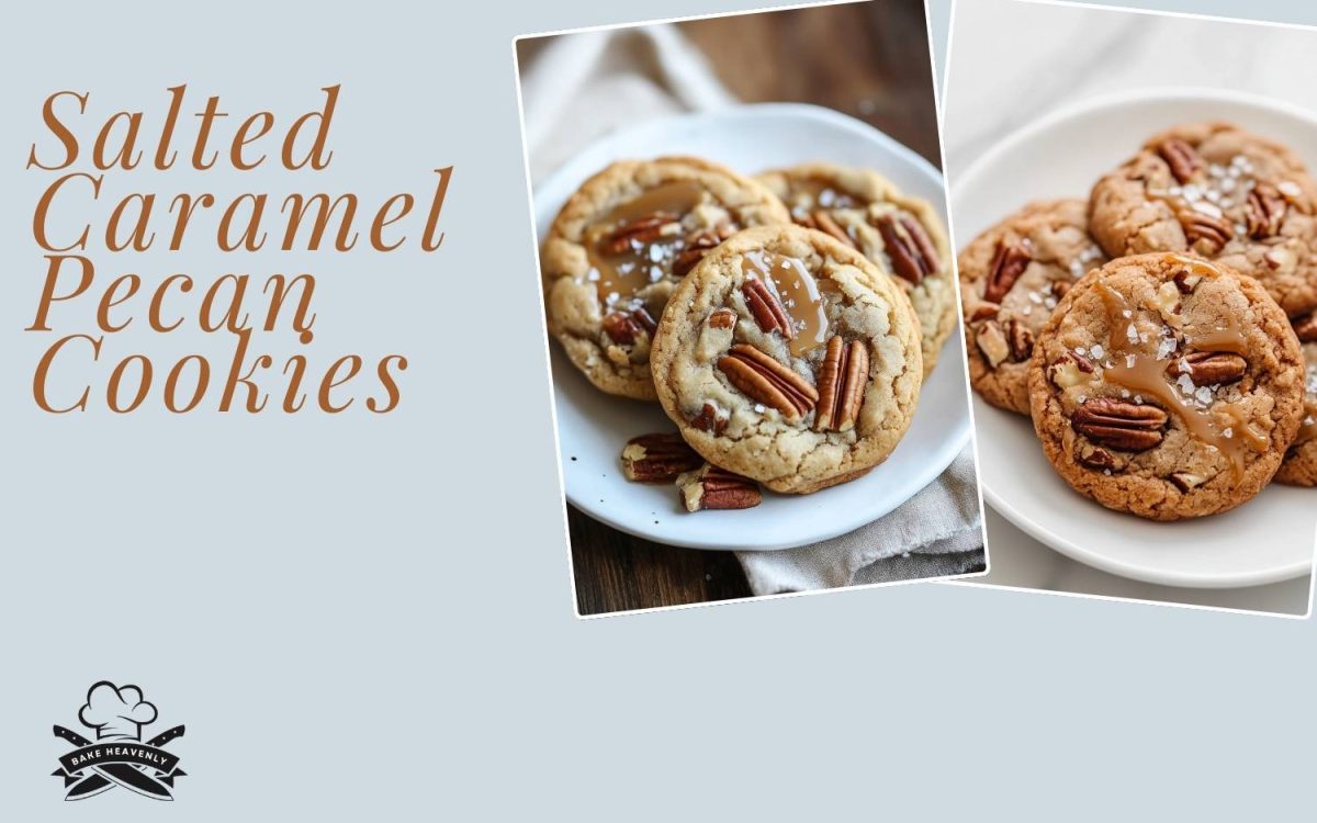 salted caramel pecan cookies