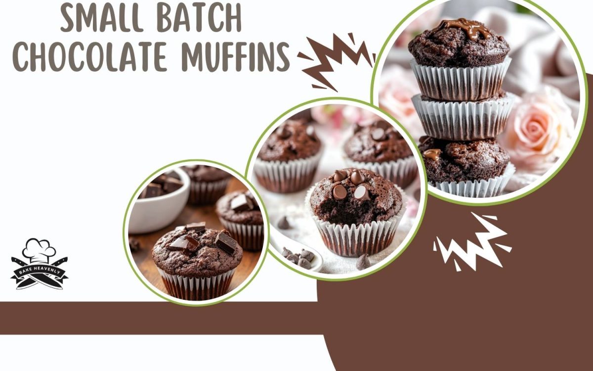 small batch chocolate muffins