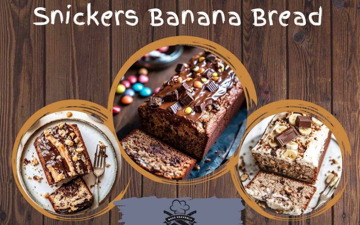 snickers banana bread