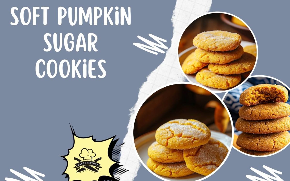 soft pumpkin sugar cookies