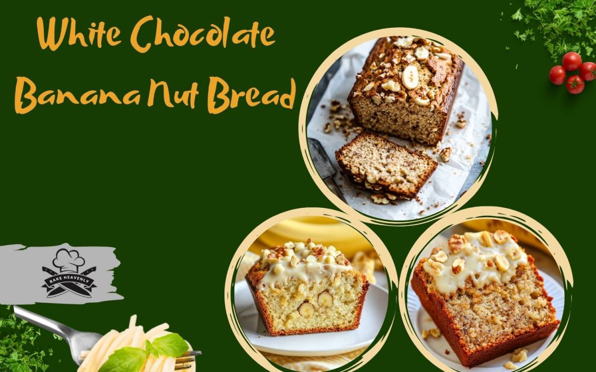 white chocolate banana nut bread